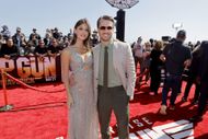 At the Top Gun: Maverick global premiere red carpet (Image via Getty)